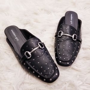 Madden Girl Miloo Studded Mules
